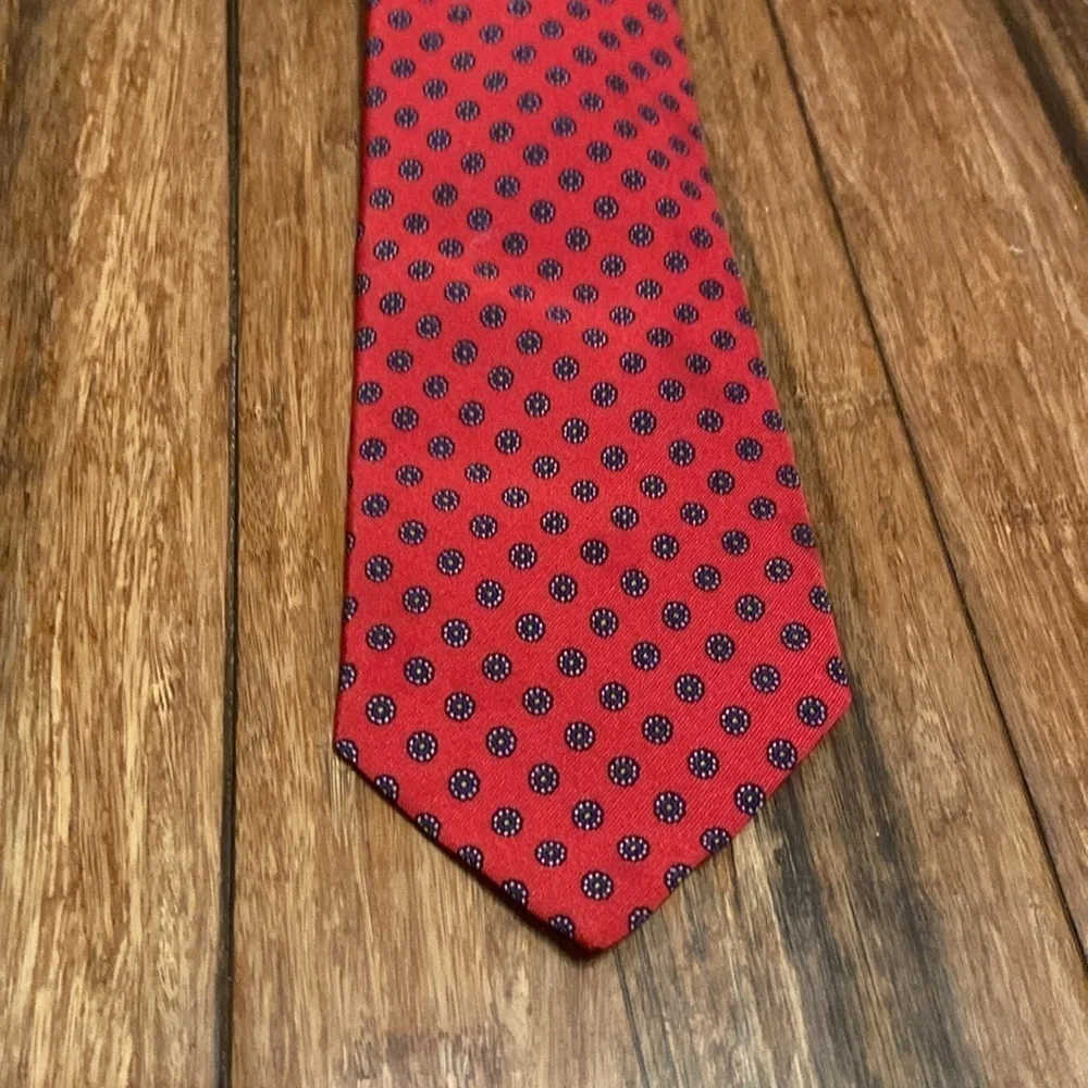 Robert Talbott Red Men’s Tie For Nordstrom From Italy Dress